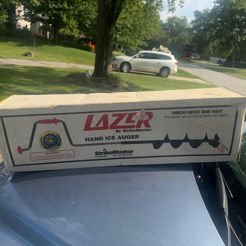 Lazer hand ice auger - lazer,